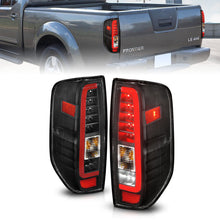 Load image into Gallery viewer, ANZO 2005-2021 Nissan Frontier LED Taillights Black Housing/Clear Lens
