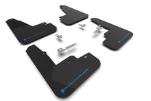 Load image into Gallery viewer, Rally Armor 21-23 Ford Mustang Mach-E Black UR Mud Flap w/ Light Blue Logo
