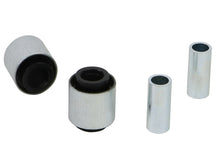 Load image into Gallery viewer, Whiteline Plus 9/98-8/09 Subaru Legacy / 9/98-8/09 Outback Rear C/A Lower Rear Inner Bushing Kit
