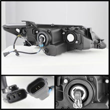 Load image into Gallery viewer, Spyder Toyota Camry 12-14 Projector Headlights DRL Blk High 9005 (Not Included PRO-YD-TCAM12-DRL-BK
