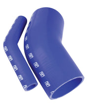 Load image into Gallery viewer, Turbosmart 45 Elbow 1.25 - Blue Silicone Hose
