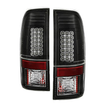 Load image into Gallery viewer, Spyder Ford Super Duty 08-15 LED Tail Lights Black ALT-YD-FS07-LED-BK
