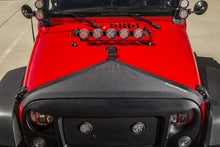 Load image into Gallery viewer, Rugged Ridge Hood Bra Black 07-18 Jeep Wrangler JK/JKU
