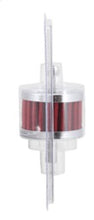 Load image into Gallery viewer, K&amp;N Steel Base Crankcase Vent Filter 3/8in OD Tube  2in OD 1-1/2in Height
