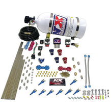 Load image into Gallery viewer, Nitrous Express Pro-Shk/Gas 2 Fuel 1 Supershark Solenoid Nitrous Kit (200-600HP) w/15lb Bottle
