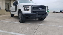 Load image into Gallery viewer, Road Armor 15-17 Ford F150 SPARTAN Front Bumper Bolt-On Pre-Runner Guard - Tex Blk
