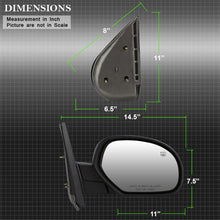 Load image into Gallery viewer, xTune 07-14 Chevy Silverado Heated Mirror - Right MIR-03CS07-PW-R
