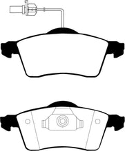 Load image into Gallery viewer, EBC 00 Volkswagen Eurovan 2.8 (ATE) with Wear Leads Greenstuff Front Brake Pads

