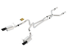 Load image into Gallery viewer, Borla 2011-2012 Mustang GT 5.0L Black Chrome 4.5in Rd Tip ATAK Catback Exhaust
