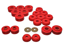 Load image into Gallery viewer, Energy Suspension 80-96 Ford Bronco 4WD Red Body Mount Set
