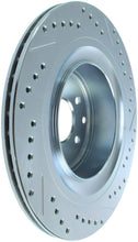 Load image into Gallery viewer, StopTech Select Sport 08-13 Infiniti G37 Slotted and Drilled Right Rear Brake Rotor
