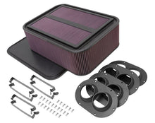 Load image into Gallery viewer, K&amp;N Custom Racing Assembly Generation 2 Carbon Fiber Air Box - Large w/ 2.50in Air Horn
