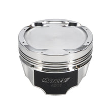 Load image into Gallery viewer, Manley 08+ Mitsubishi 4B11T 86mm STD -11cc Dome 9.0:1 CR Turbo Tuff Series Piston Set w/ Rings
