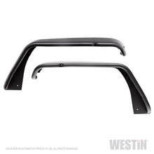 Load image into Gallery viewer, Westin 18-20 Jeep Wrangler JL / 20 Gladiator Tube Fenders - Front - Textured Black
