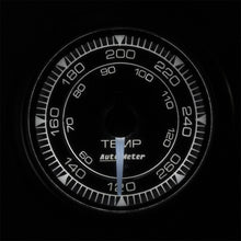Load image into Gallery viewer, Autometer Chrono 2-1/16in 120-280 Degree Temperature Gauge
