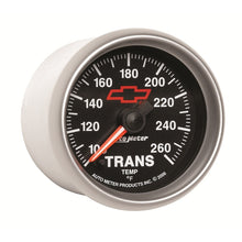 Load image into Gallery viewer, Autometer Full Sweep Electric 52mm 100-260 Deg. F Transmission Temprature Gauge
