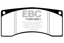 Load image into Gallery viewer, EBC Ford Saleen Mustang Alcon front calipers Bluestuff Front Brake Pads
