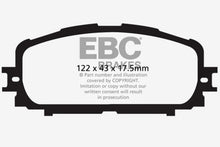 Load image into Gallery viewer, EBC 12+ Toyota Yaris 1.5 Greenstuff Front Brake Pads
