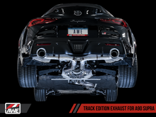 Load image into Gallery viewer, AWE Tuning 2020 Toyota Supra A90 Track Edition Exhaust - 5in Chrome Silver Tips
