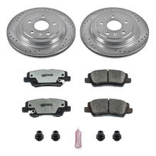Load image into Gallery viewer, Power Stop 14-18 Cadillac CTS Rear Z26 Street Warrior Brake Kit
