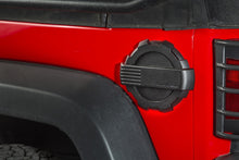 Load image into Gallery viewer, Rugged Ridge Elite Fuel Door Non-Lock Black 07-18 Jeep Wrangler JK
