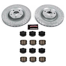 Load image into Gallery viewer, Power Stop 06-13 Chevrolet Corvette Front Z23 Evolution Sport Brake Kit
