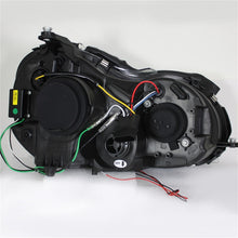 Load image into Gallery viewer, Spyder Mercedes Benz CLK 03-09 Projector Halogen Model- LED Halo DRL Blk PRO-YD-MBCLK03-DRL-BK
