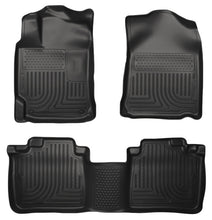 Load image into Gallery viewer, Husky Liners 10-13 Lexus RX350/RX450h WeatherBeater Black Front &amp; 2nd Seat Floor Liners
