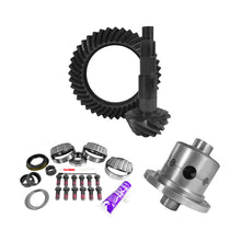 Load image into Gallery viewer, Yukon 11.5in AAM 3.73 Rear Ring &amp; Pinion Install Kit Positraction 4.375in OD Pinion Bearing
