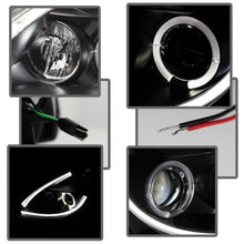 Load image into Gallery viewer, Spyder Nissan Altima 4Dr 10-12 Projector Headlights Light DRL LED Halo Blk PRO-YD-NA104D-LTDRL-BK

