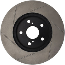 Load image into Gallery viewer, StopTech Power Slot 06-07 Lexus IS250/350 / 08 IS250 Slotted Left Front Rotor
