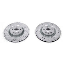Load image into Gallery viewer, Power Stop 12-13 Buick Regal Front Evolution Drilled &amp; Slotted Rotors - Pair
