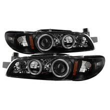 Load image into Gallery viewer, Spyder Pontiac Grand Prix 97-03 Projector Headlights CCFL Halo Blk Low H1 PRO-YD-PGP97-1PC-CCFL-BK
