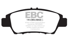Load image into Gallery viewer, EBC 10-15 Honda CR-Z 1.5LL Hybrid Redstuff Front Brake Pads
