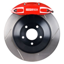 Load image into Gallery viewer, StopTech 08-13 Toyota Land Cruiser Rear BBK w/ Red ST-41 Calipers Slotted 380X32 Rotors
