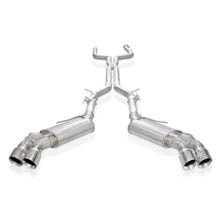 Load image into Gallery viewer, Stainless Works 2016-18 Camaro SS Exhaust 3in X-Pipe AFM Valves NPP Replacement Valves 4in Quad Tips

