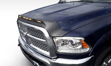 Load image into Gallery viewer, AVS 2009-2018 Dodge Ram 1500 (Excl Sport / Rebel) Aeroskin Low Profile Hood Shield w/ Lights - Black
