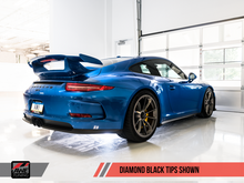 Load image into Gallery viewer, AWE Tuning Porsche 991 GT3 / RS SwitchPath Exhaust - Diamond Black Tips
