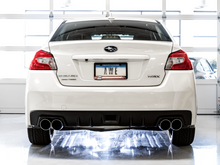 Load image into Gallery viewer, AWE Tuning 2015+ Subaru WRX VA Sedan Touring Edition Exhaust - Chrome Silver Tips (102mm)
