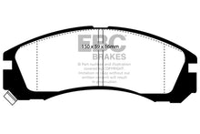 Load image into Gallery viewer, EBC 91-96 Dodge Stealth 3.0 2WD Redstuff Front Brake Pads
