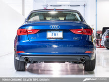 Load image into Gallery viewer, AWE Tuning Audi 8V A3 Touring Edition Exhaust - Dual Outlet Chrome Silver 90 mm Tips

