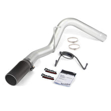 Load image into Gallery viewer, Banks Power 07-12 Dodge 6.7L SCLB-Mega Cab-SB Monster Exhaust Sys - SS Single Exhaust w/ Black Tip
