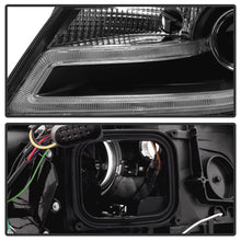 Load image into Gallery viewer, Spyder Audi A4 09-12 Projector Headlights Halogen Model Only - DRL LED Black PRO-YD-AA408-DRL-BK

