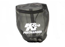 Load image into Gallery viewer, K&amp;N Precharger Round Straight Air Filter Wrap Black - 4.5in ID x 5in H

