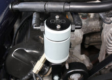 Load image into Gallery viewer, J&amp;L 99-04 Ford Mustang GT Passenger Side Oil Separator 3.0 - Clear Anodized
