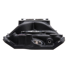Load image into Gallery viewer, Edelbrock Intake Manifold Perf Eps SBC w/ Oil Fill Tube and Breather Black
