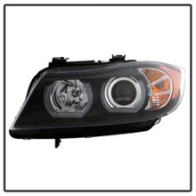 Load image into Gallery viewer, Spyder BMW E90 3-Series 06-08 4DR V2 Headlights - HID Only - Black PRO-YD-BMWE9005V2-HID-DRL-BK

