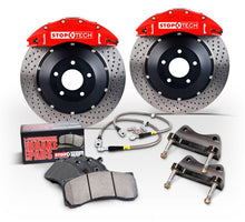 Load image into Gallery viewer, StopTech 02-09 Lexus SC430 Rear BBK Kit w/Silver ST-40 Calipers 355x32mm Zinc Drilled
