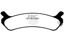 Load image into Gallery viewer, EBC 92-94 Hyundai Sonata 2.0 Ultimax2 Rear Brake Pads
