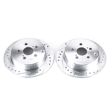 Load image into Gallery viewer, Power Stop 03-06 Pontiac Vibe Rear Evolution Drilled &amp; Slotted Rotors - Pair

